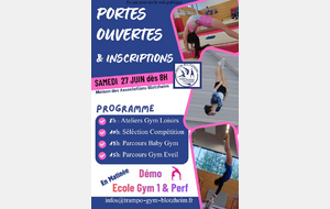 Porte ouverte / inscription 2026-2027